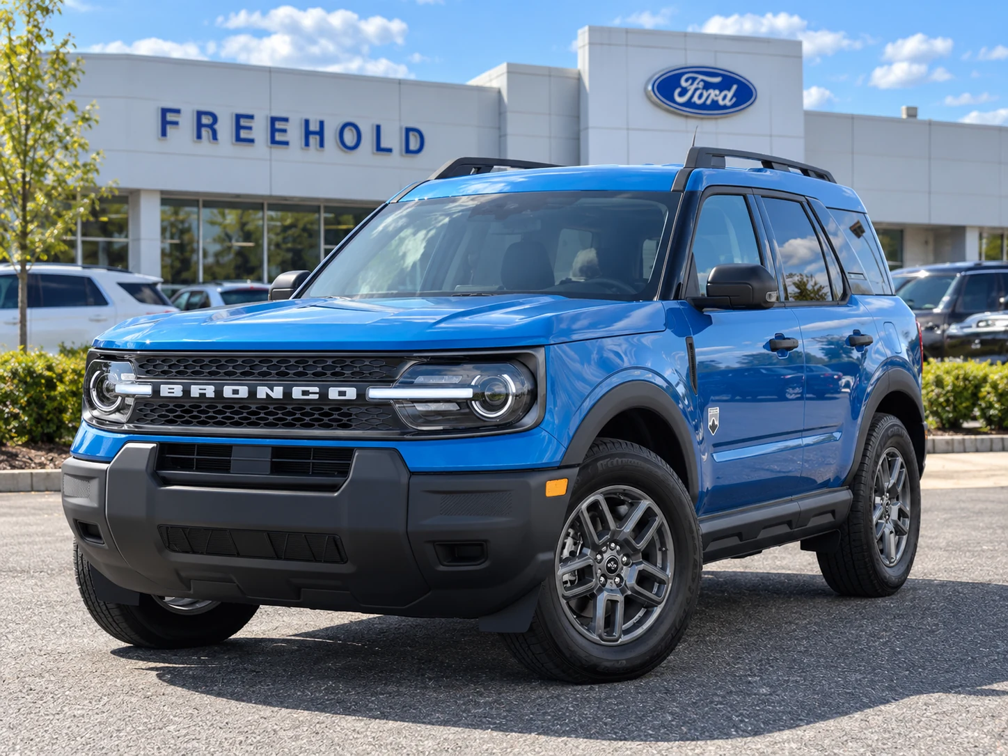 Blue Ford Bronco Sport at Freehold Ford